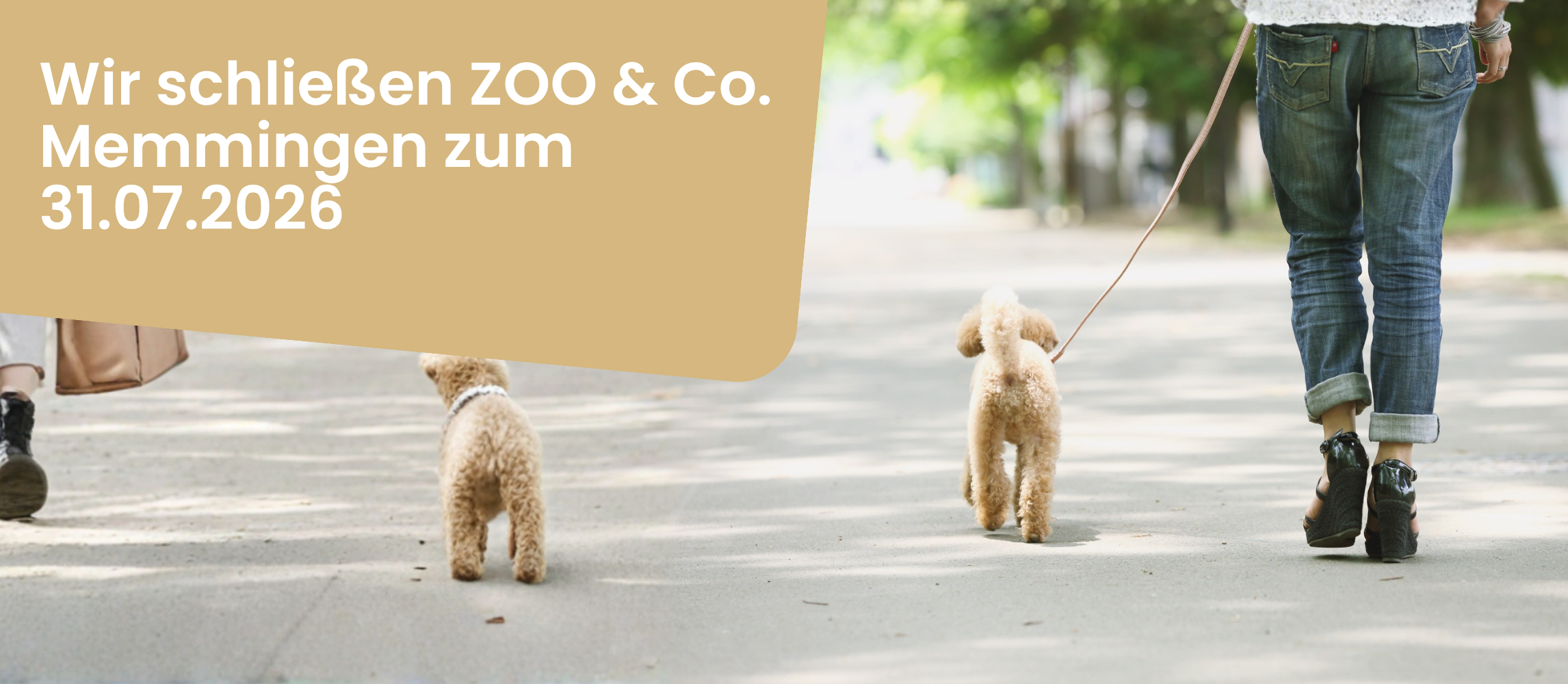 Marktschließung ZOO & Co. Memmingen